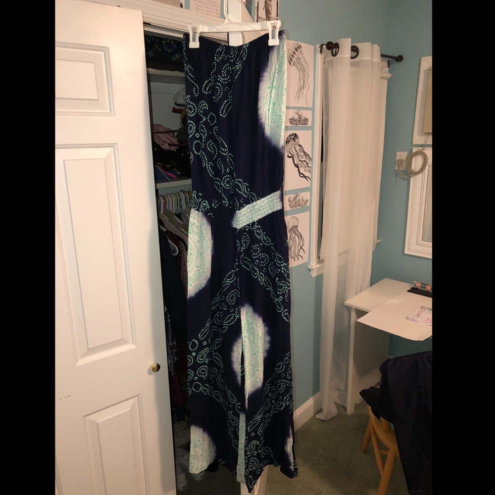 patterned jumpsuit